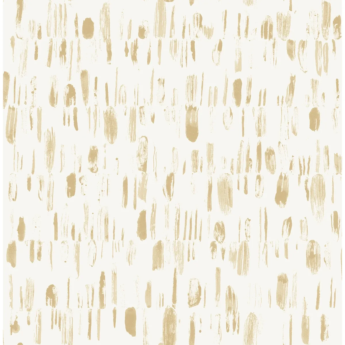 2973-90203 | Dwell Gold Brushstrokes Wallpaper