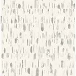 A-Street Prints Dwell Grey Brushstrokes Wallpaper - SKU 2973-90204