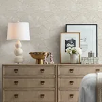 A-Street Prints Egret Neutral Tidal Dance Wallpaper - SKU 4172-27499