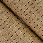 A-Street Prints Ehuang Wheat Modern Basketweave Wallpaper - SKU 2923-88073