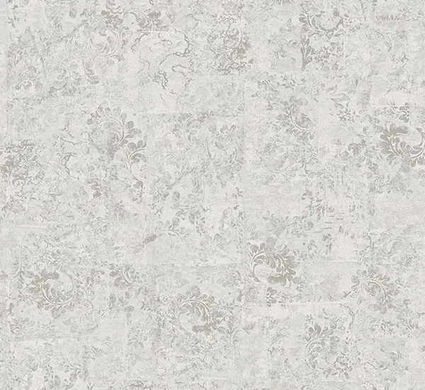 A-Street Prints Eisen Silver Abstract Botanical Wallpaper - SKU 2976-86558