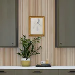 A-Street Prints Elan Blush Ombre Stripe Wallpaper - SKU 4177-27745
