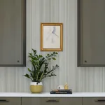 A-Street Prints Elan Grey Ombre Stripe Wallpaper - SKU 4177-27747