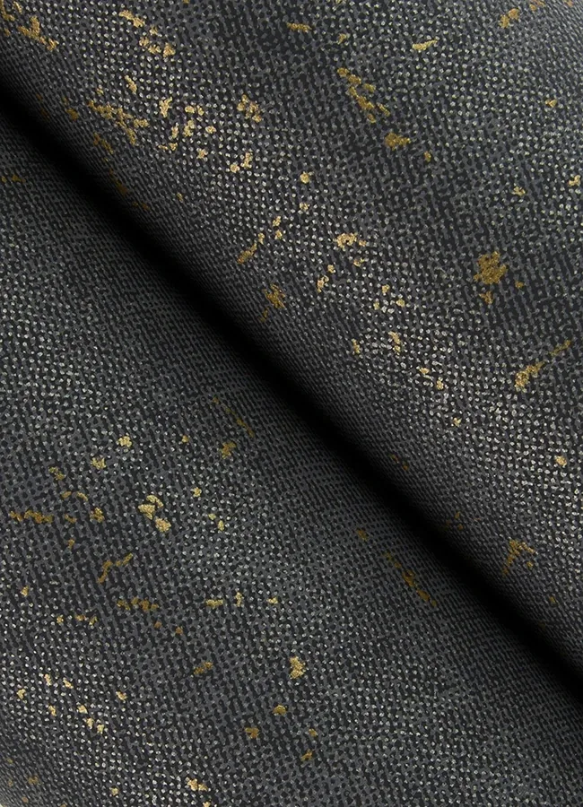 A-Street Prints Elatha Charcoal Gilded Texture Wallpaper - SKU 4105-86623