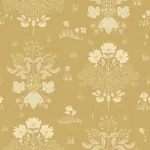 A-Street Prints Elda Gold Delicate Daisies Wallpaper - SKU 4080-83135