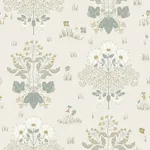 A-Street Prints Elda Light Blue Delicate Daisies Wallpaper - SKU 4080-83131