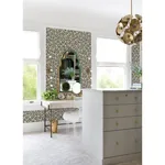 A-Street Prints Electra Bronze Leopard Spot String Wallpaper - SKU 2973-90304