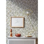 A-Street Prints Electra Wheat Leopard Spot String Wallpaper - SKU 2973-90305