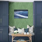 A-Street Prints Elin Green Berry Botanical Wallpaper - SKU 4066-26515
