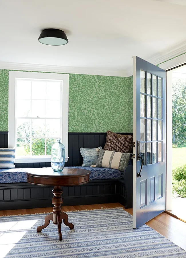 A-Street Prints Elin Green Berry Botanical Wallpaper - SKU 4066-26515