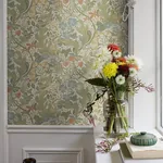 A-Street Prints Elise Cream Nouveau Gardens Wallpaper - SKU 4080-83101
