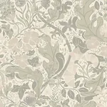 A-Street Prints Elise Light Grey Nouveau Gardens Wallpaper - SKU 4080-83105