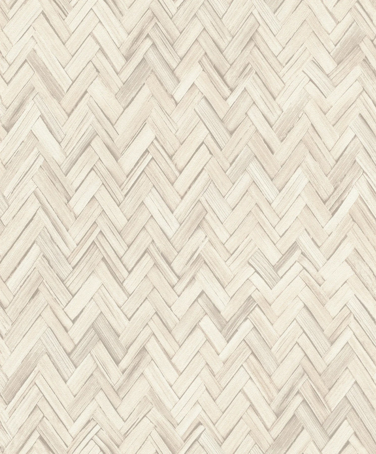 4202-410372 | Ellery Beige Herringbone Wallpaper