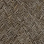 A-Street Prints Ellery Charcoal Herringbone Wallpaper - SKU 4202-410358