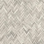 A-Street Prints Ellery Light Grey Herringbone Wallpaper - SKU 4202-410365