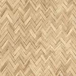 A-Street Prints Ellery Wheat Herringbone Wallpaper - SKU 4202-410334