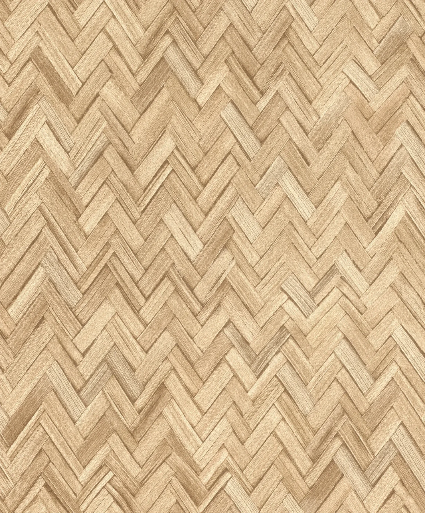 A-Street Prints Ellery Wheat Herringbone Wallpaper - SKU 4202-410334