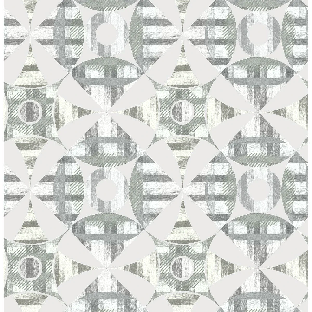 A-Street Prints Ellis Sage Geometric Wallpaper - SKU 2821-25135