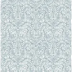 A-Street Prints Elma Sky Blue Fiddlehead Wallpaper - SKU 4121-26918