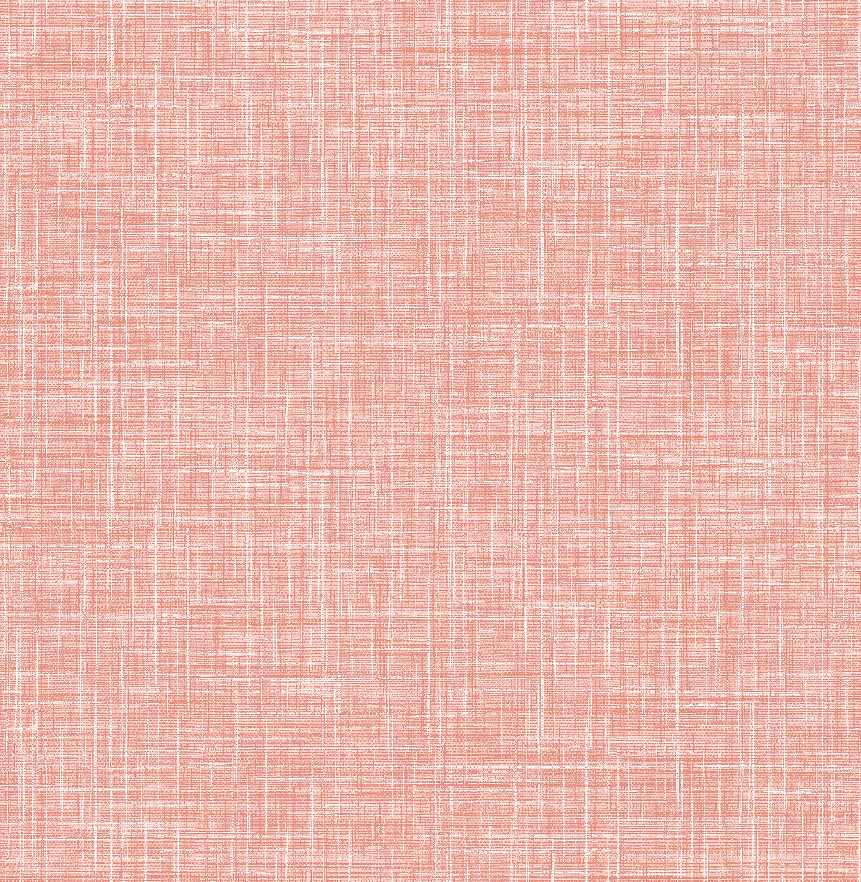 4081-26355 | Emerson Coral Faux Linen Wallpaper