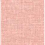 A-Street Prints Emerson Coral Linen Wallpaper - SKU 4046-26355