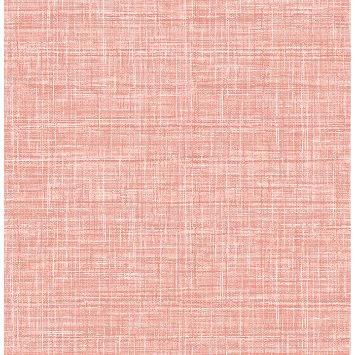 4046-26355 | Emerson Coral Linen Wallpaper