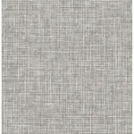 A-Street Prints Emerson Grey Linen Wallpaper - SKU 4046-26354