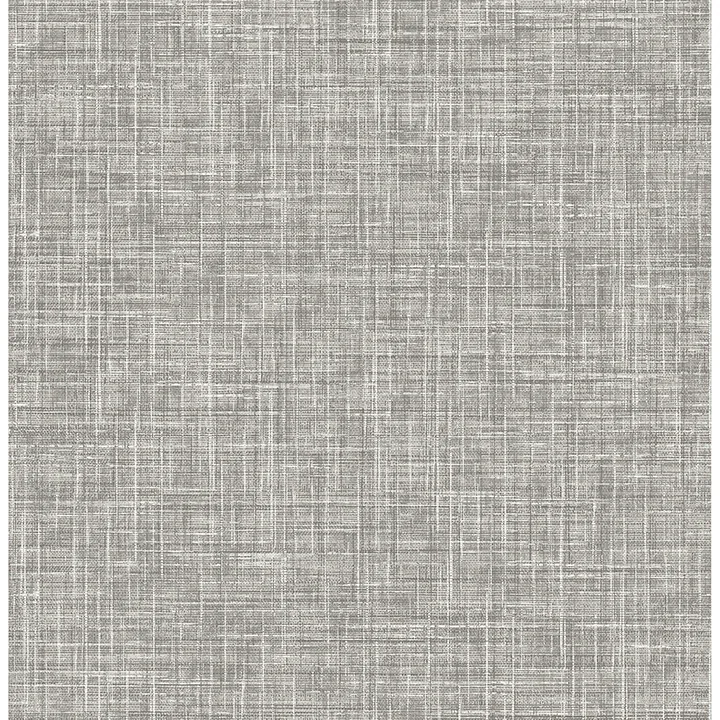 4046-26354 | Emerson Grey Linen Wallpaper