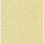 A-Street Prints Emerson Yellow Linen Wallpaper - SKU 4046-26356