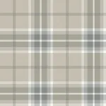 A-Street Prints Emma Grey Plaid Wallpaper - SKU 4201-20130