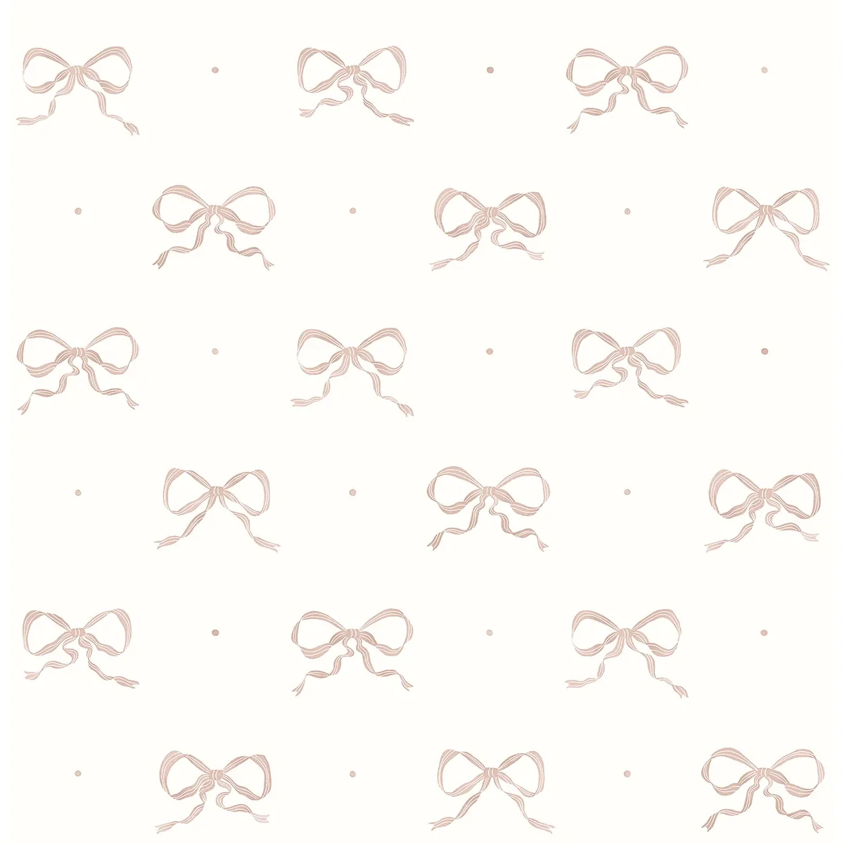 AST4354 | Emma Petal Large Bow Wallpaper