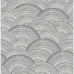 A-Street Prints Encircle Black Geometric Wallpaper - SKU 4146-27203