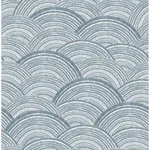 A-Street Prints Encircle Indigo Geometric Wallpaper - SKU 4146-27200