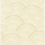 A-Street Prints Encircle Yellow Geometric Wallpaper - SKU 4146-27204