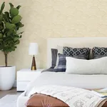 A-Street Prints Encircle Yellow Geometric Wallpaper - SKU 4146-27204