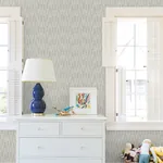 A-Street Prints Erik Light Grey Building Blocks Wallpaper - SKU 4066-26509