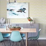 A-Street Prints Erik Yellow Building Blocks Wallpaper - SKU 4066-26507