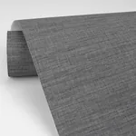 A-Street Prints Essence Dark Grey Linen Texture Wallpaper - SKU 2829-82068
