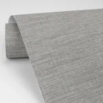 A-Street Prints Essence Grey Linen Texture Wallpaper - SKU 2829-82051