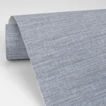 A-Street Prints Essence Light Blue Linen Texture Wallpaper - SKU 2829-82062