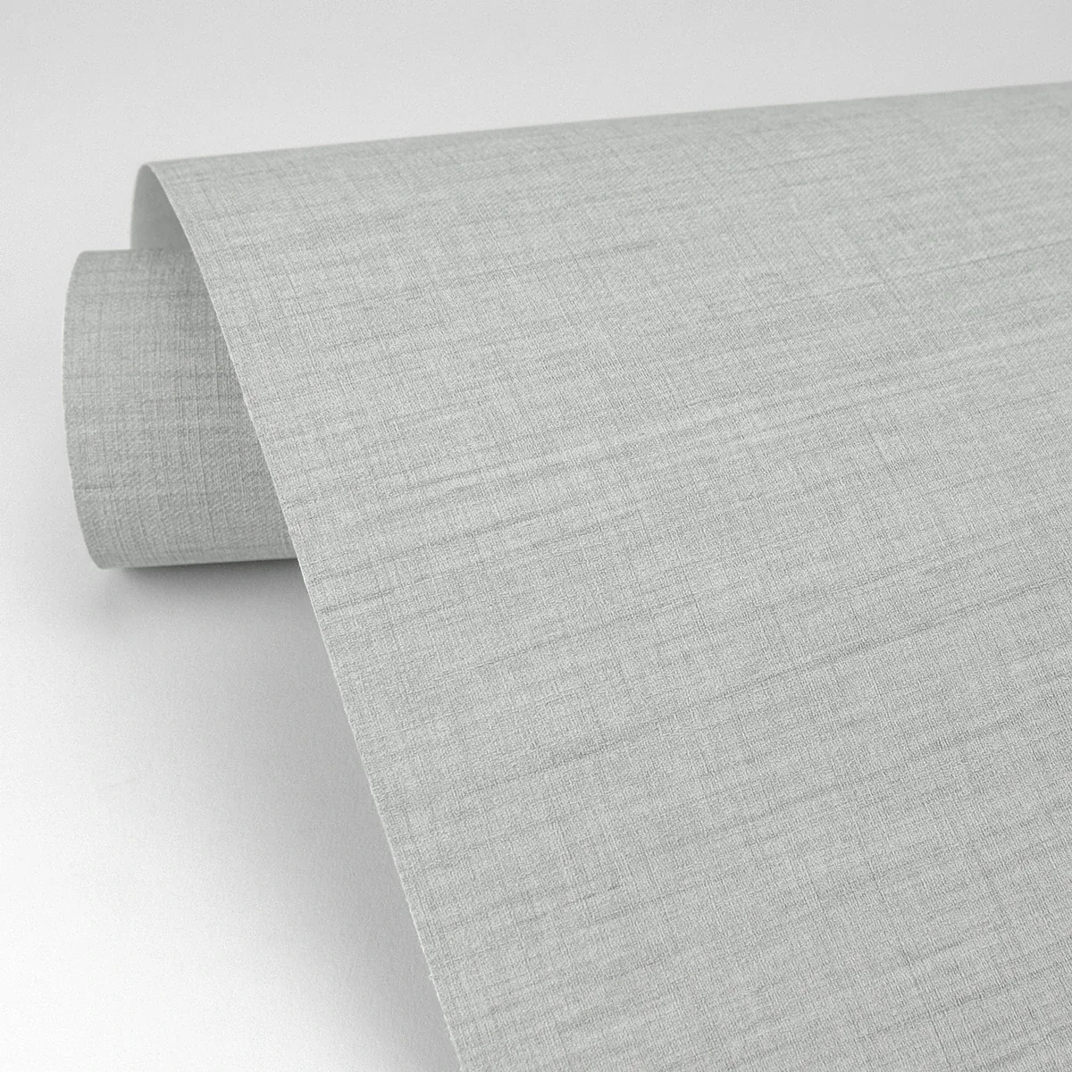 A-Street Prints Essence Light Grey Linen Texture Wallpaper - SKU 2829-82061