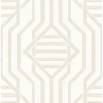 A-Street Prints Essex Wheat Geometric Wallpaper - SKU 4147-27404