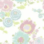 A-Street Prints Essie Pastel Painterly Floral Wallpaper - SKU 4081-26325