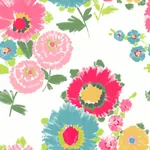 A-Street Prints Essie Pink Painterly Floral Wallpaper - SKU 4081-26326