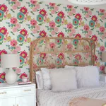 A-Street Prints Essie Pink Painterly Floral Wallpaper - SKU 4081-26326