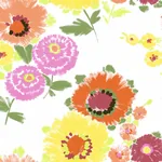 A-Street Prints Essie Yellow Painterly Floral Wallpaper - SKU 4081-26323