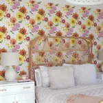 A-Street Prints Essie Yellow Painterly Floral Wallpaper - SKU 4081-26323