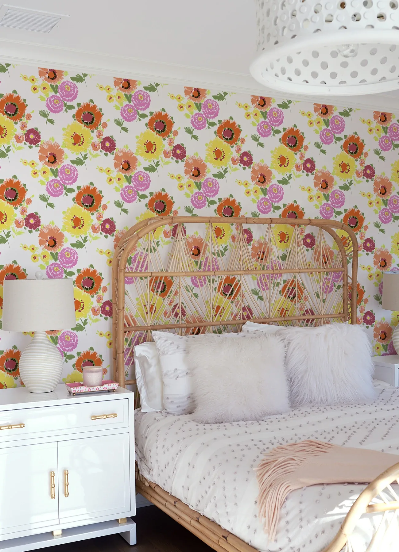 A-Street Prints Essie Yellow Painterly Floral Wallpaper - SKU 4081-26323