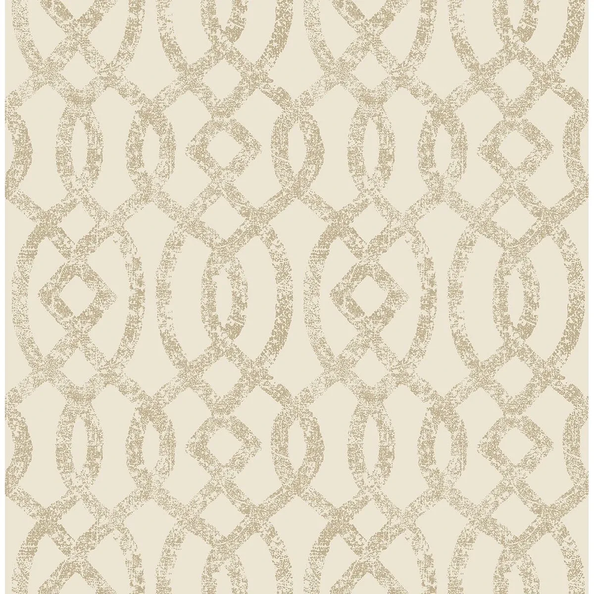 A-Street Prints Ethereal Bronze Trellis Wallpaper - SKU 2793-24724
