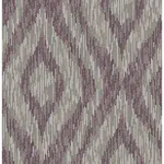 A-Street Prints Ethereal Purple Ogee Wallpaper - SKU 2763-24218